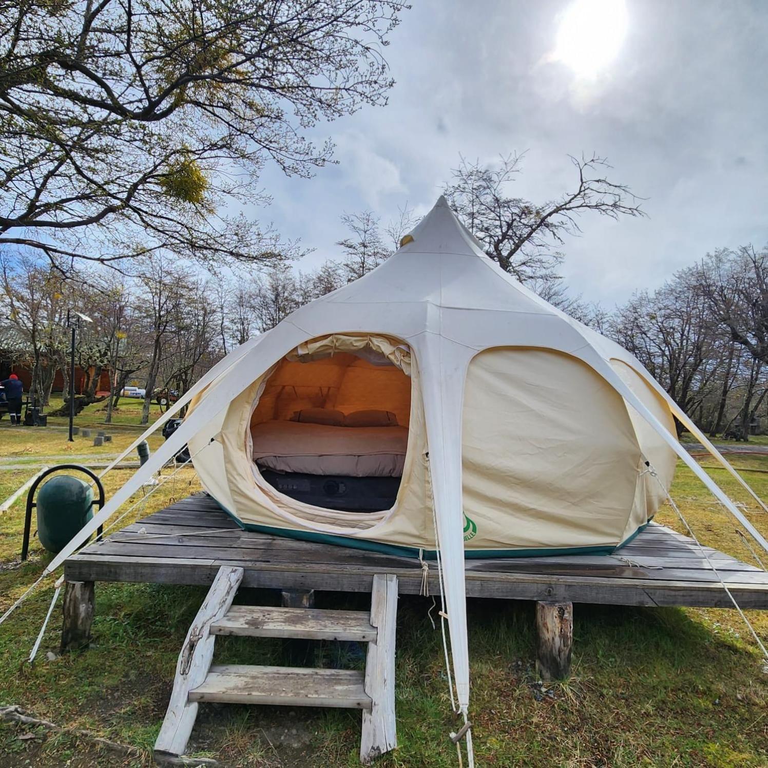 Glamping Rio Serrano - Caja Los Andes Torres del Paine National Park Eksteriør billede